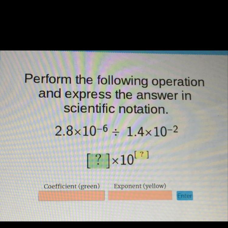 Perform the following operation and express the answer in scientific notation-example-1