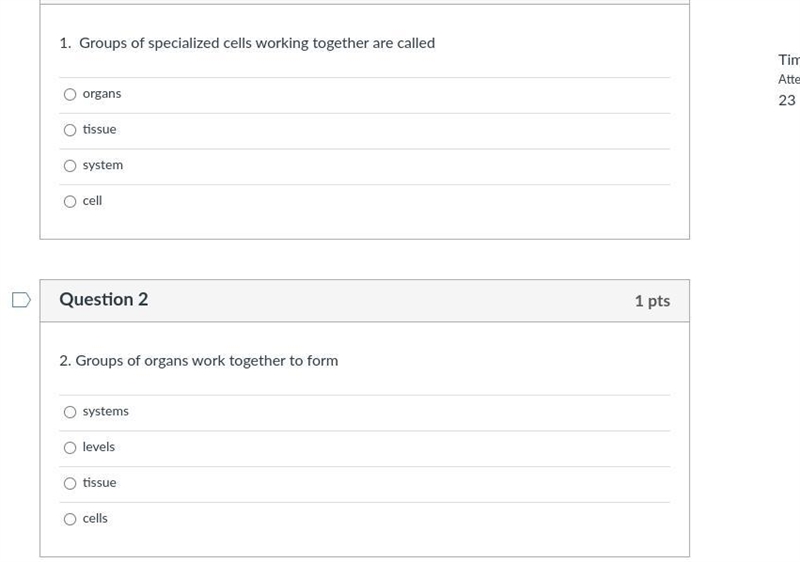 Groups of specialized cells working together are called-example-1