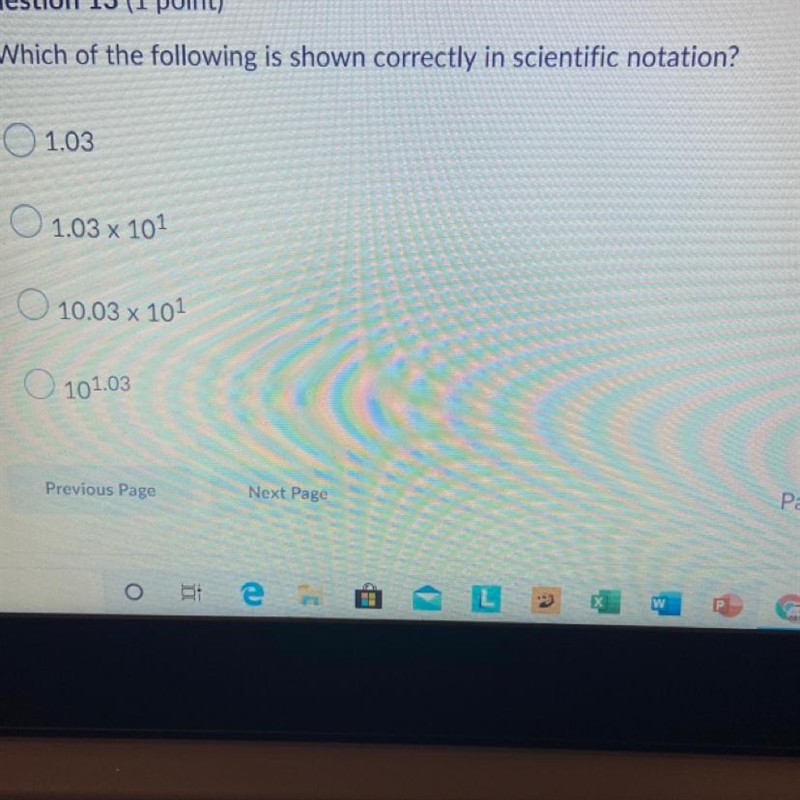 Which of the following is shown correctly in scientific notation-example-1