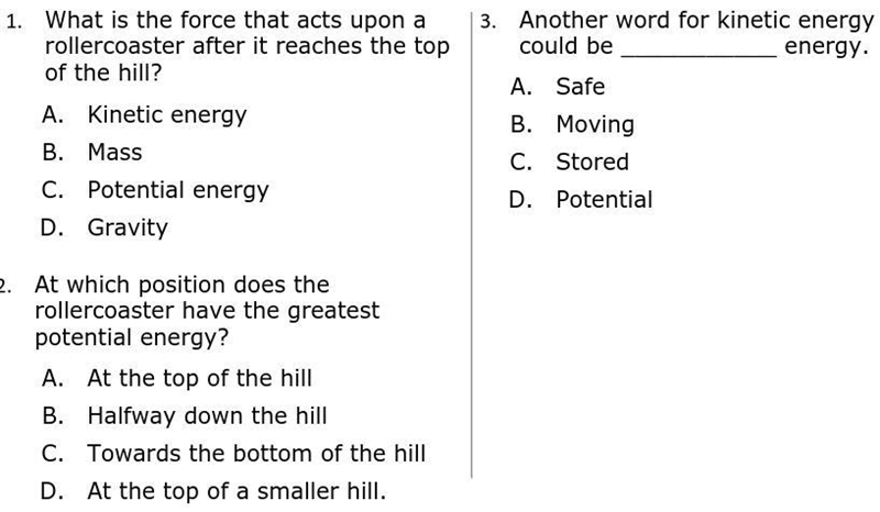 Science hmk due tmr morning need help!! pls answer all 3 and number which one is which-example-1