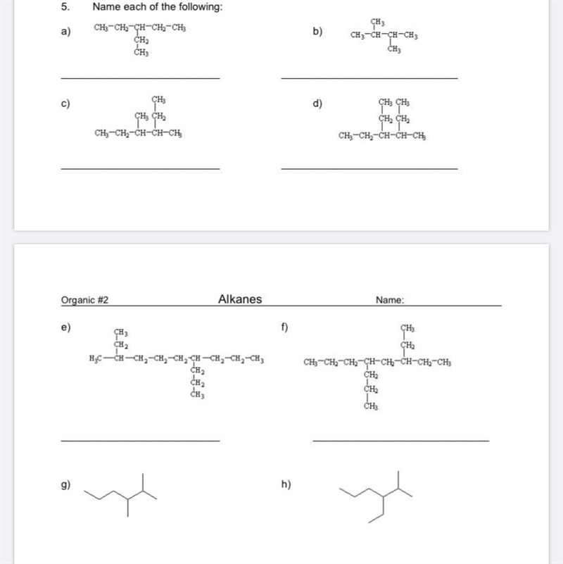 Name each of the following chemistry structures (picture) plz-example-1