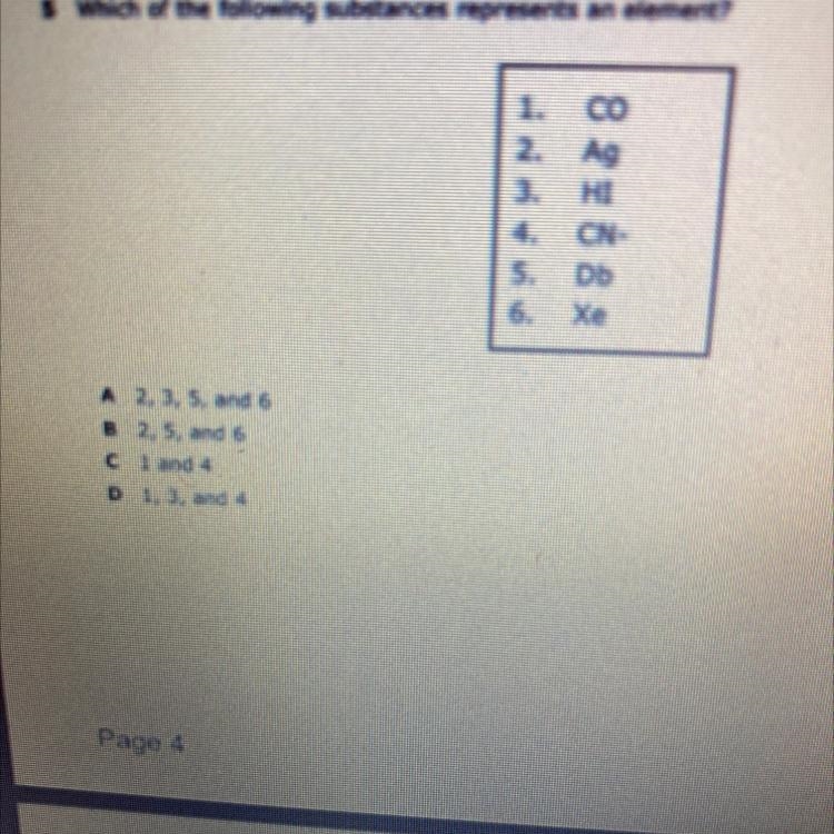 Which one represents an element-example-1