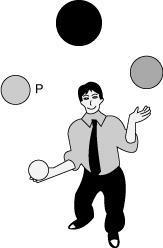 1. the ball has no energy 2. it has both potential and kinetic energy 3. all of the-example-1