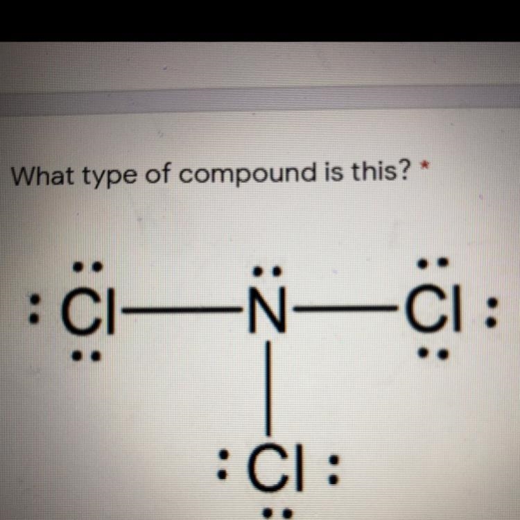 What type of compound is this?-example-1