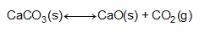 Consider the equation below. CaCO3(S) CaO(S) + CO2(g) What is the equilibrium constant-example-2