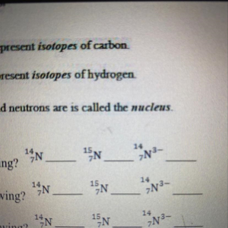 How many protons are in each of the following-example-1