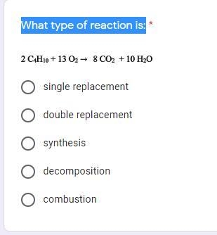 What type of reaction is:-example-1