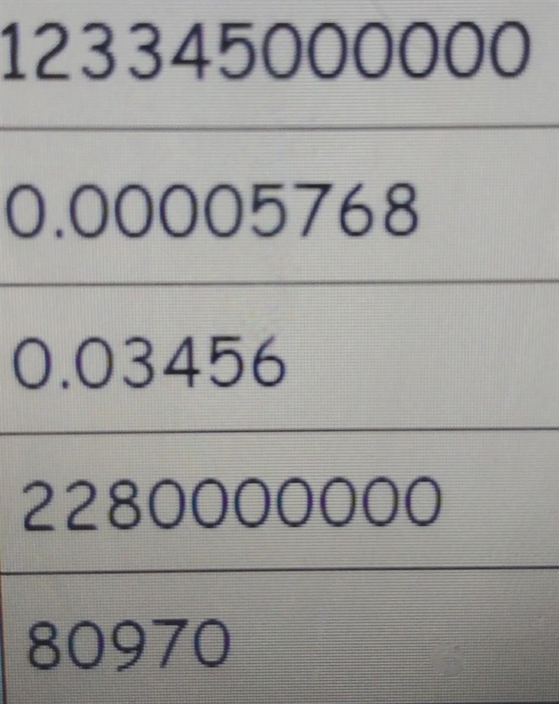 I need help with scientific notation. this is the decimal notation form help.​-example-1