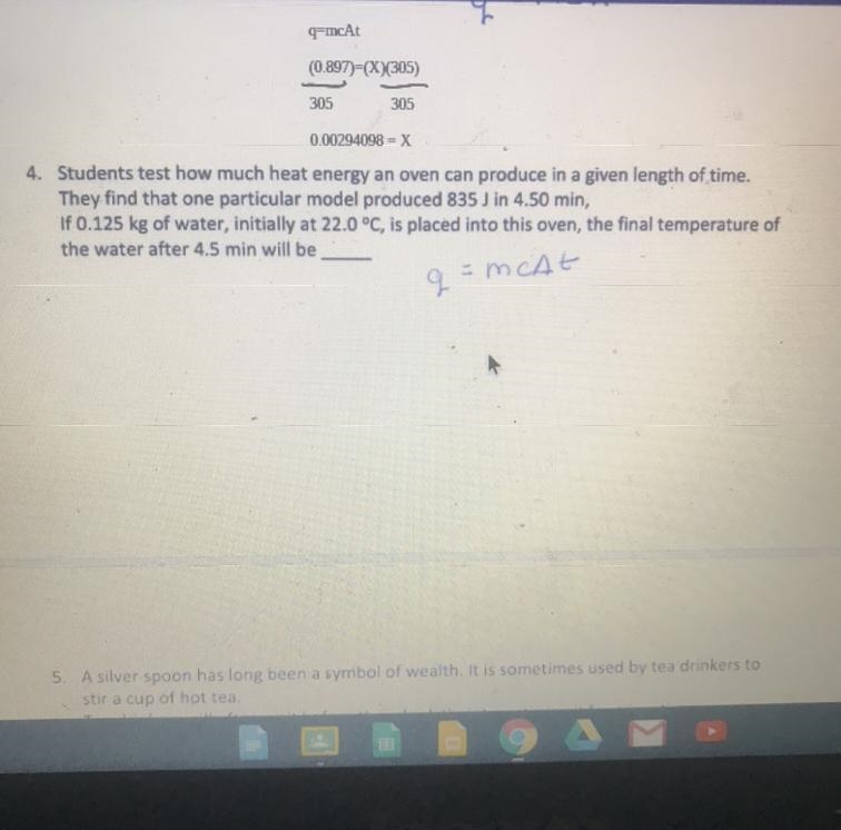 How to find the final temperature-example-1