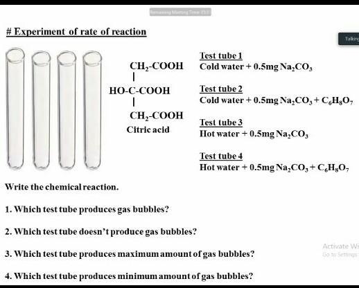 15 pts. Topic experiment of rate of reaction. answer with explanations. don't answer-example-1