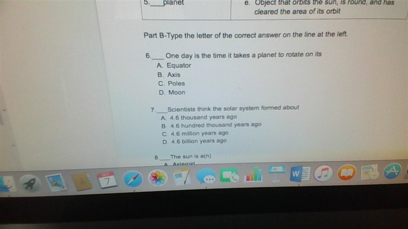 Can someone please help me on numbers 6 and 7 please? Thank you!!!! :)-example-1