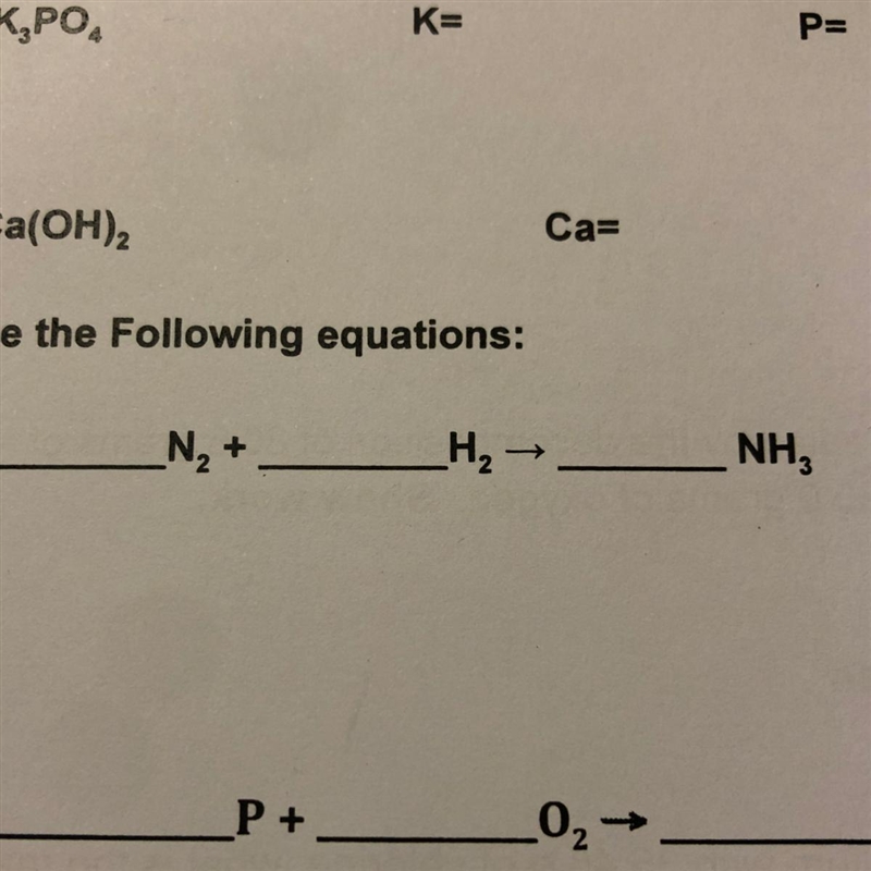 Balance the follow equations _N2+_H2 ->_NH3-example-1