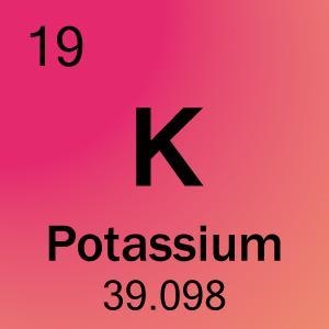 What are at least 6 compounds of potassium ?-example-1