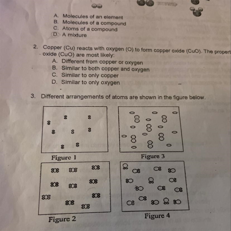 Which figure is a mixture ? #3-example-1