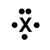 Match each element to its electron dot diagram. The symbol X represents the element-example-4