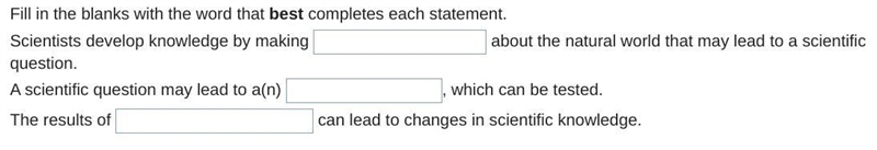 Fill in the blanks with the word that best completes each statement. Scientists develop-example-1