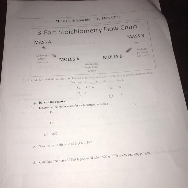 How do you know the mole ratio by the equation- that's all I need to know-example-1