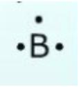 What information can you infer from the Lewis structure diagram shown below? (2 points-example-1