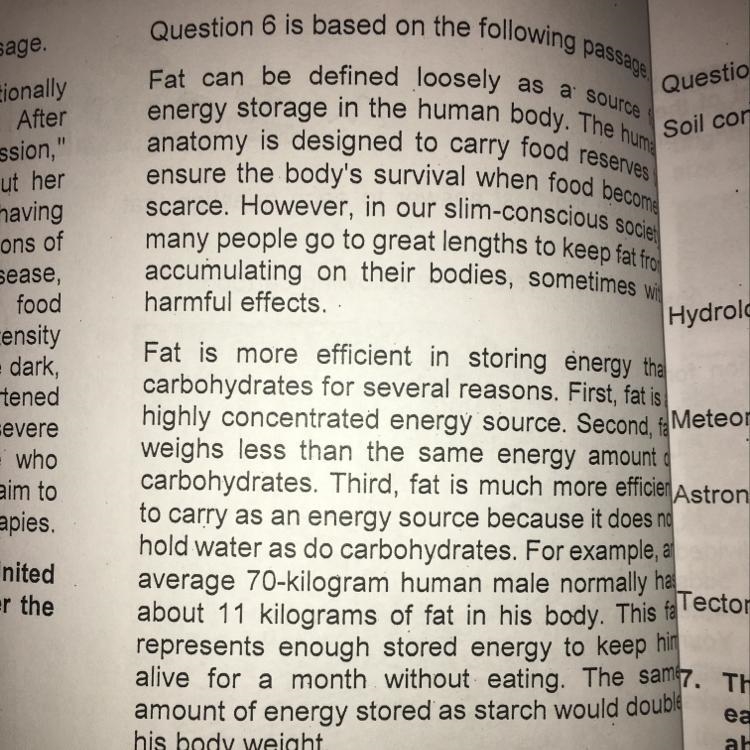 Which view does the passage support ? 1. Being obese is healthier than being underweight-example-1