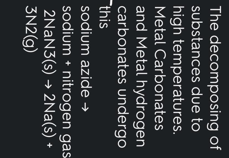 What type of reaction is 2NaN3(s) +2Na(s) + 3N2(g)-example-1