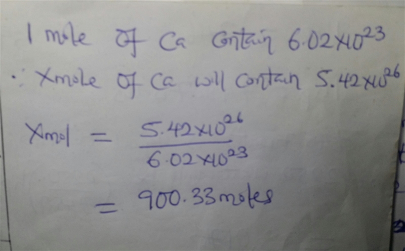 How many moles are 5.42 x 1026 atoms of calcium?-example-1