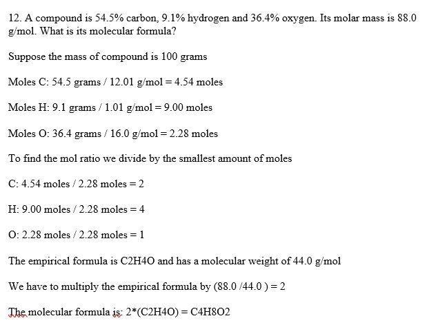 Please help me!!!30 pts Show all work and box in your answers. 1. A 15.0 gram sample-example-1