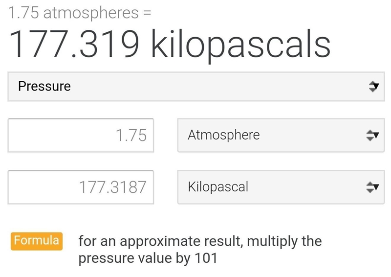 Convert 1.75atm to kpa-example-1
