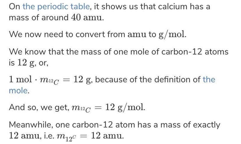 What is the molar mass of calcium (Ca)?​-example-1