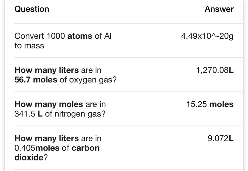 How many moles are in 56.7 L of CO2-example-1