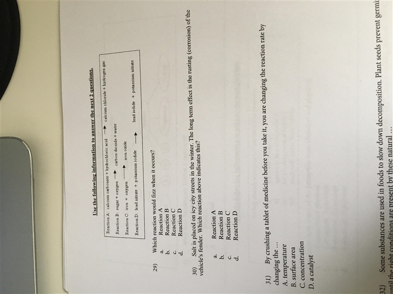 Can someone please help me on questions 26-30. Sorry for poor photo quality.-example-2