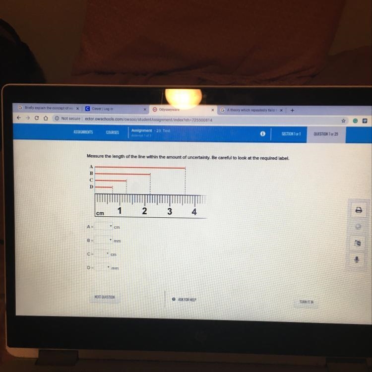 How do you measure in centimeters-example-1