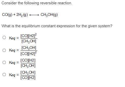 Consider the following reversible reaction.-example-1