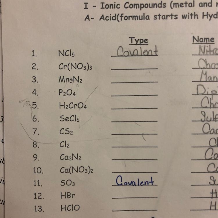 Which ones are Covalent, and ionic?-example-1