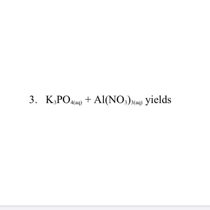 For the equations write the following: Balanced molecular equation Complete ionic-example-1