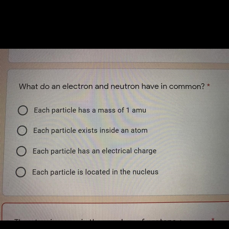 What do an electron and neutron have in common?-example-1