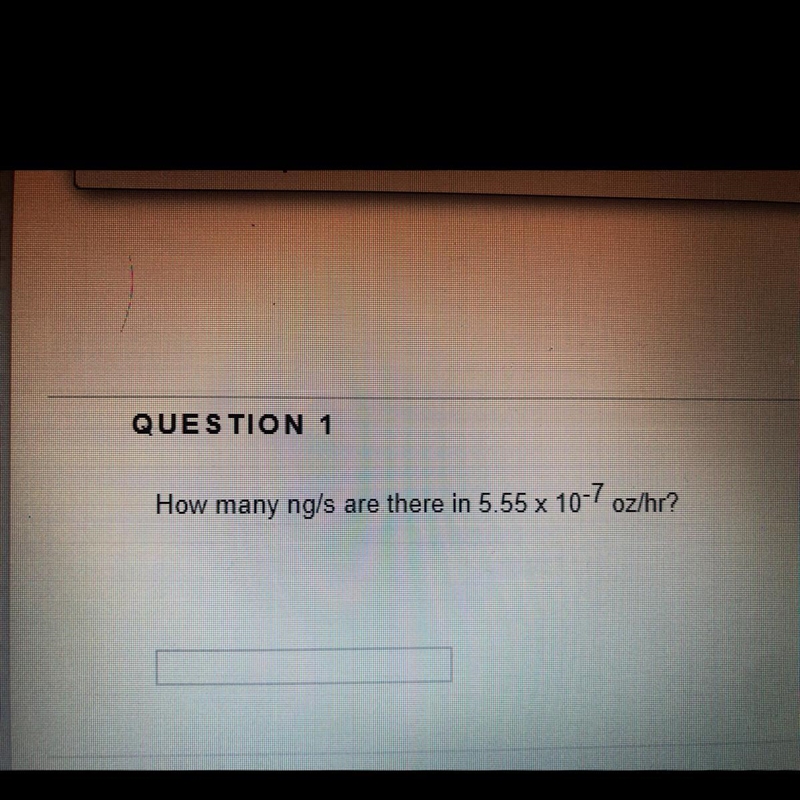 How many ng/s are there in 5.55 x 10^-7 oz/hr?-example-1