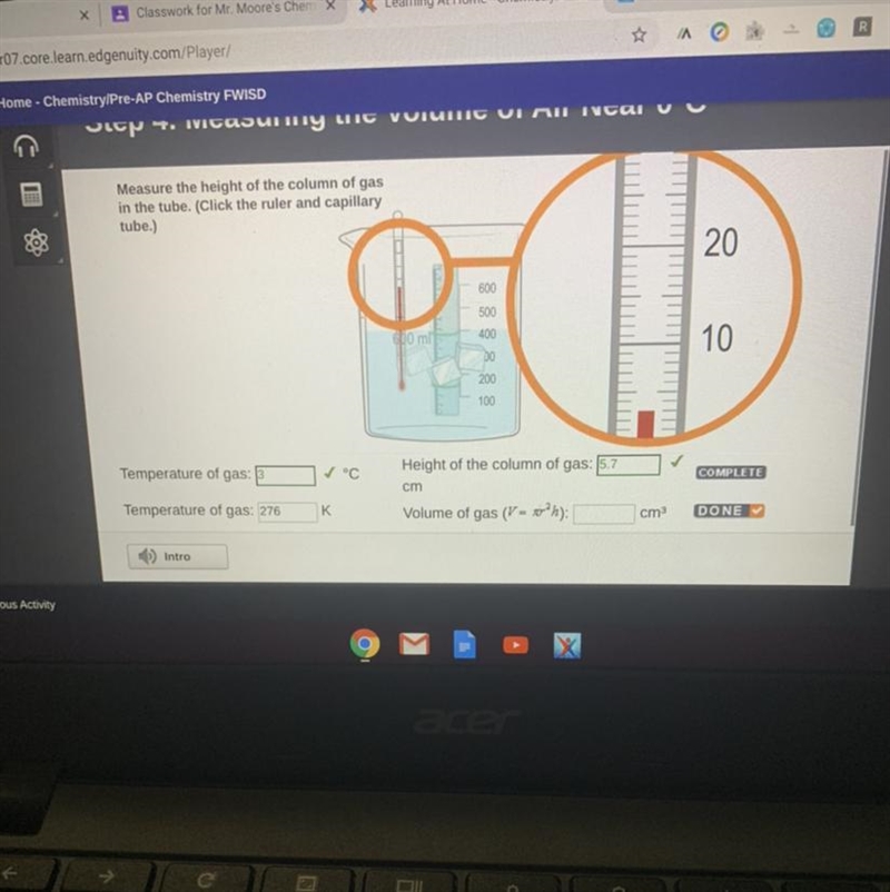 I need help in edguinity chemistry-example-1