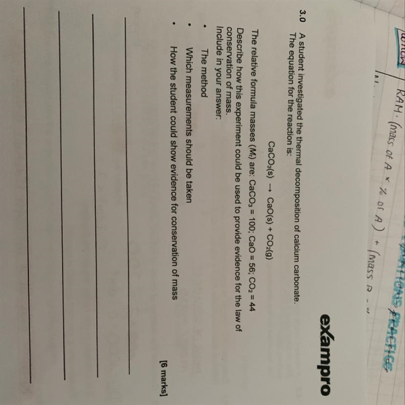 What chemistry method does thermal decomposition require?-example-1