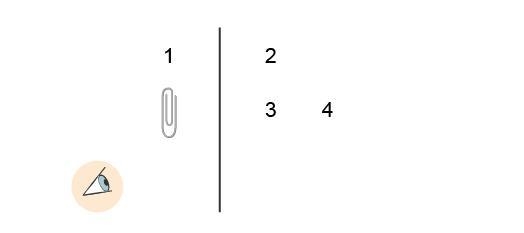 40 PTS HELP HELP HELP! The diagram below shows a paper clip in front of a mirror. An-example-1