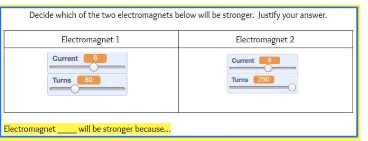 Which electromagnet is stronger and why?-example-1