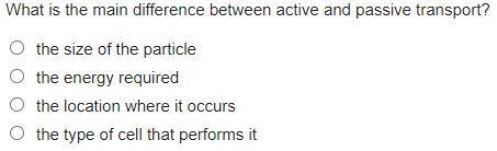 What is the main difference between active and passive transport?-example-1