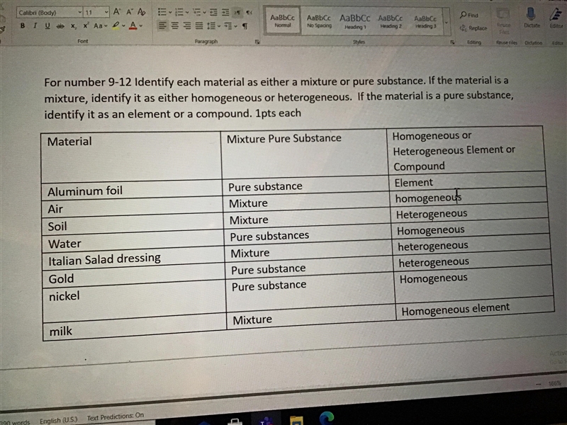 Pls help me I don’t understand it’s for my science class. Plz check if correct and-example-1