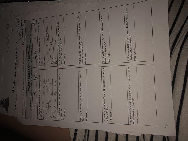 50 points I need help on this whole work sheet about converting moles-example-1