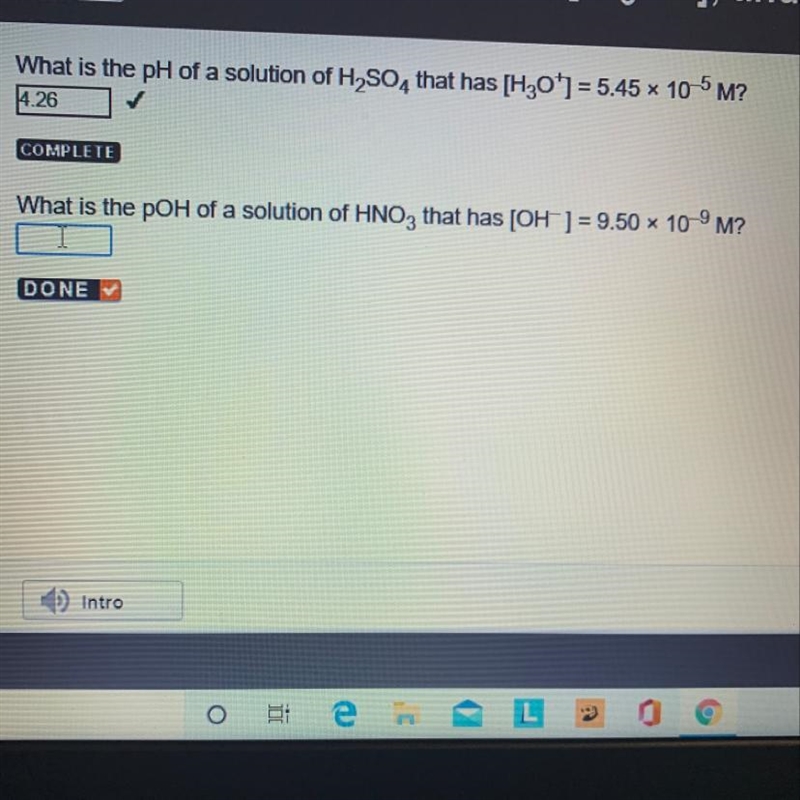 What is the pOH of the solution?-example-1