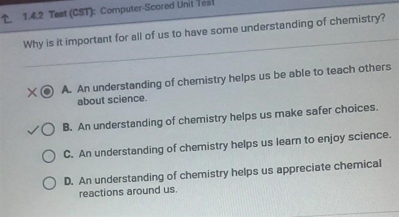 Why it is important for all of us to have some understanding of chemistry ​ The answer-example-1