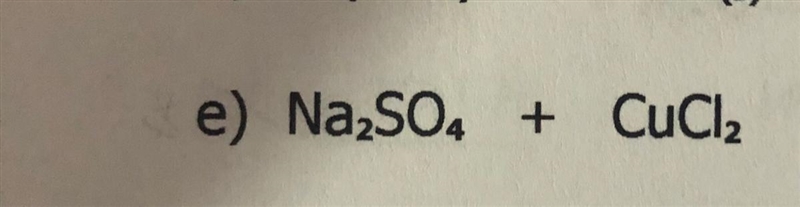 Does this make a reaction? Because both products are soluble.-example-1