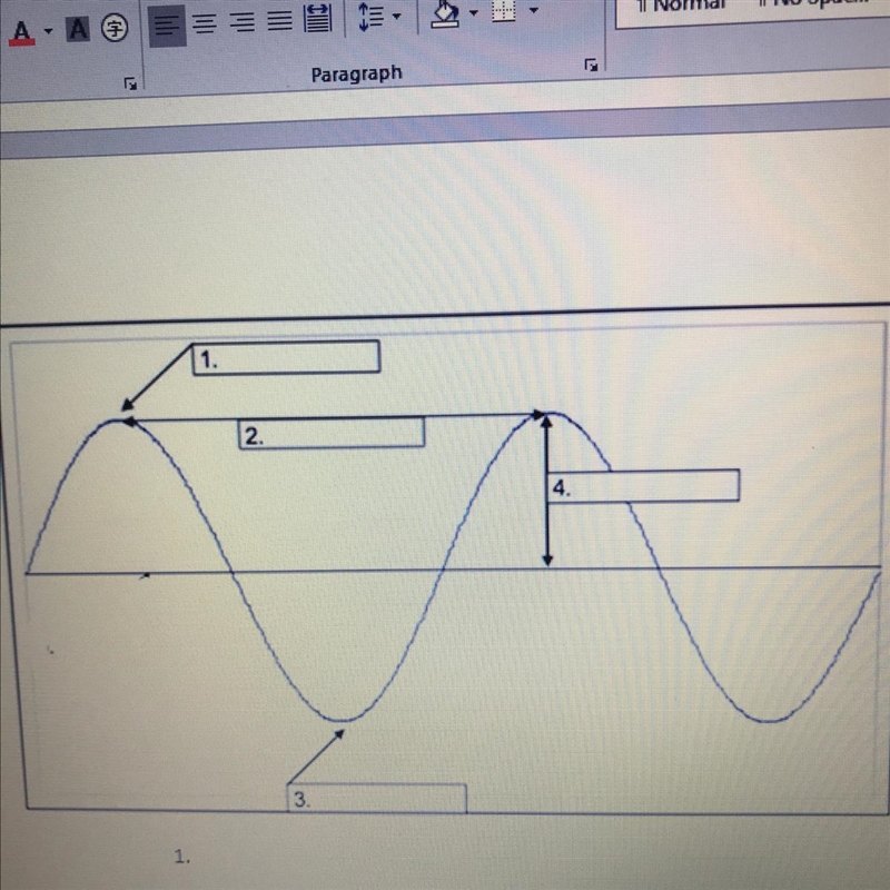 Label the parts of this wave.-example-1