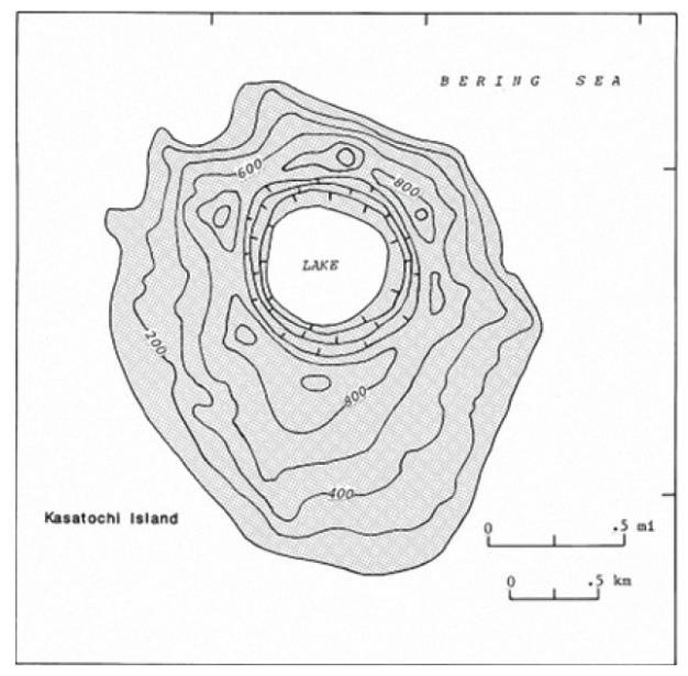 Question 3. What is the highest elevation shown on the map?-example-1