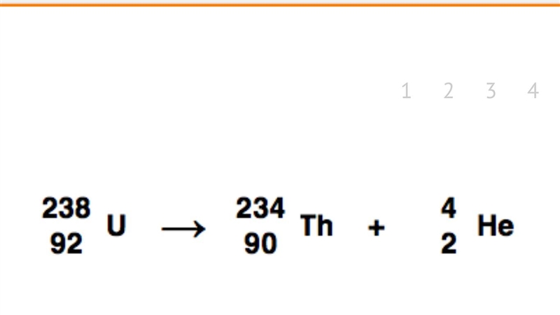 HELPPPPP MEEEEEEEEEEEE When radioactive uranium decays to produce thorium, it also-example-1