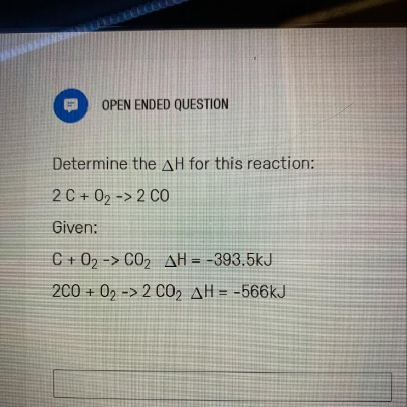 Hess Law question. please hahah-example-1